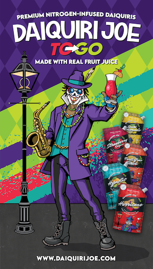 Daiquiri Joe Window Graphic